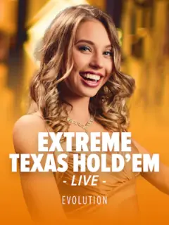 Extreme Texas Hold'em by Evolution, live table in the Stake lobby