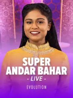 Super Andar Bahar by Evolution, live table in the Stake lobby