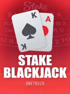 Stake Blackjack by OneTouch, table game in the Stake lobby