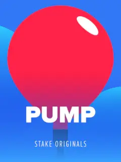 Pump by Stake Originals, in-house game in the Stake lobby