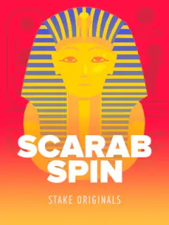 Scarab Spin by Stake Originals, in-house game in the Stake lobby