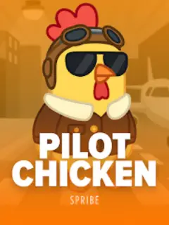 Pilot Chicken by Spribe, instant game in the Stake lobby